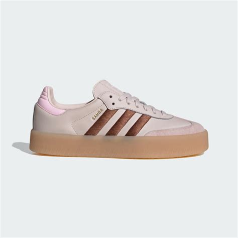 Adidas Samba platform pink